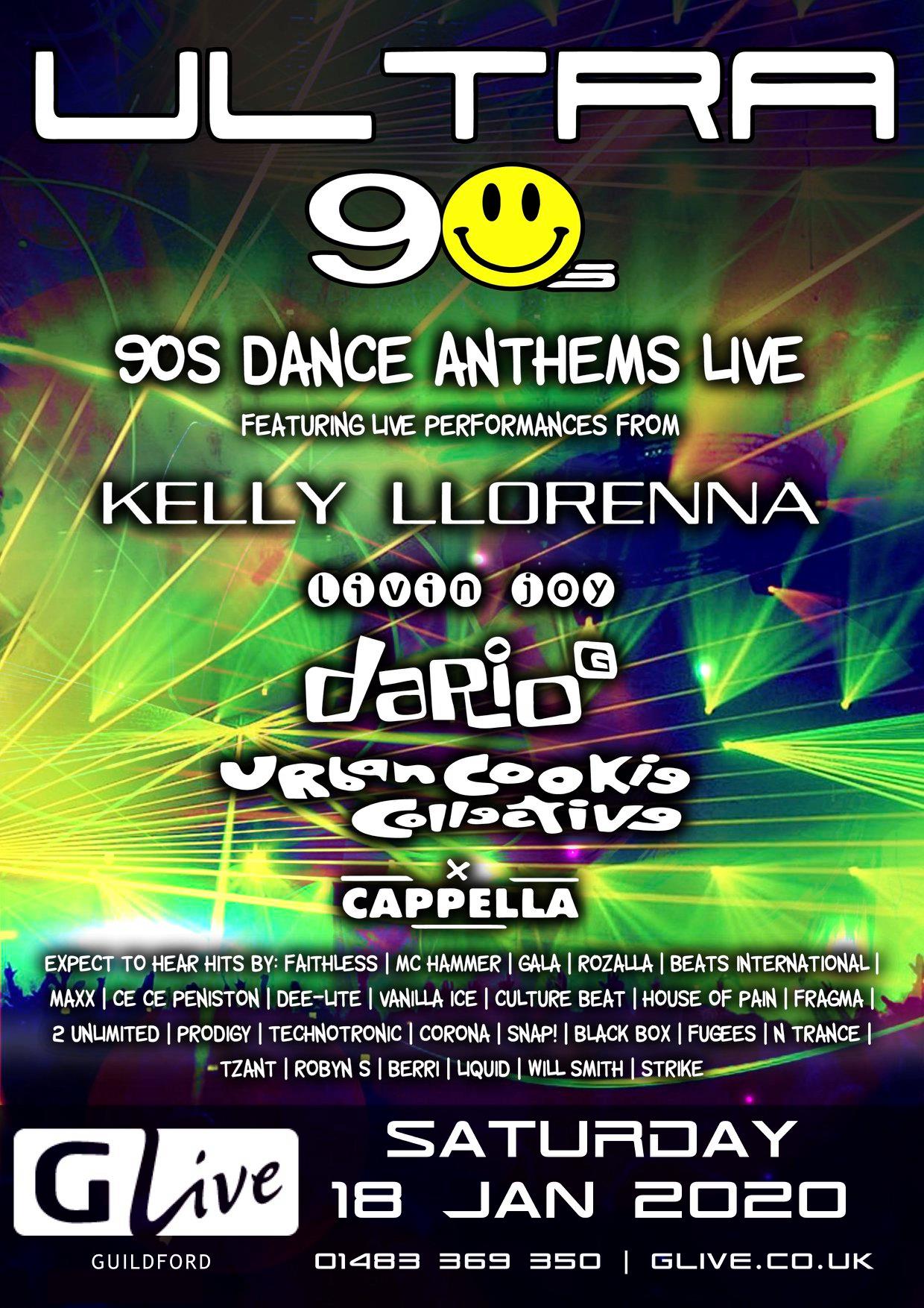 Ultra 90s Dance Anthems Live